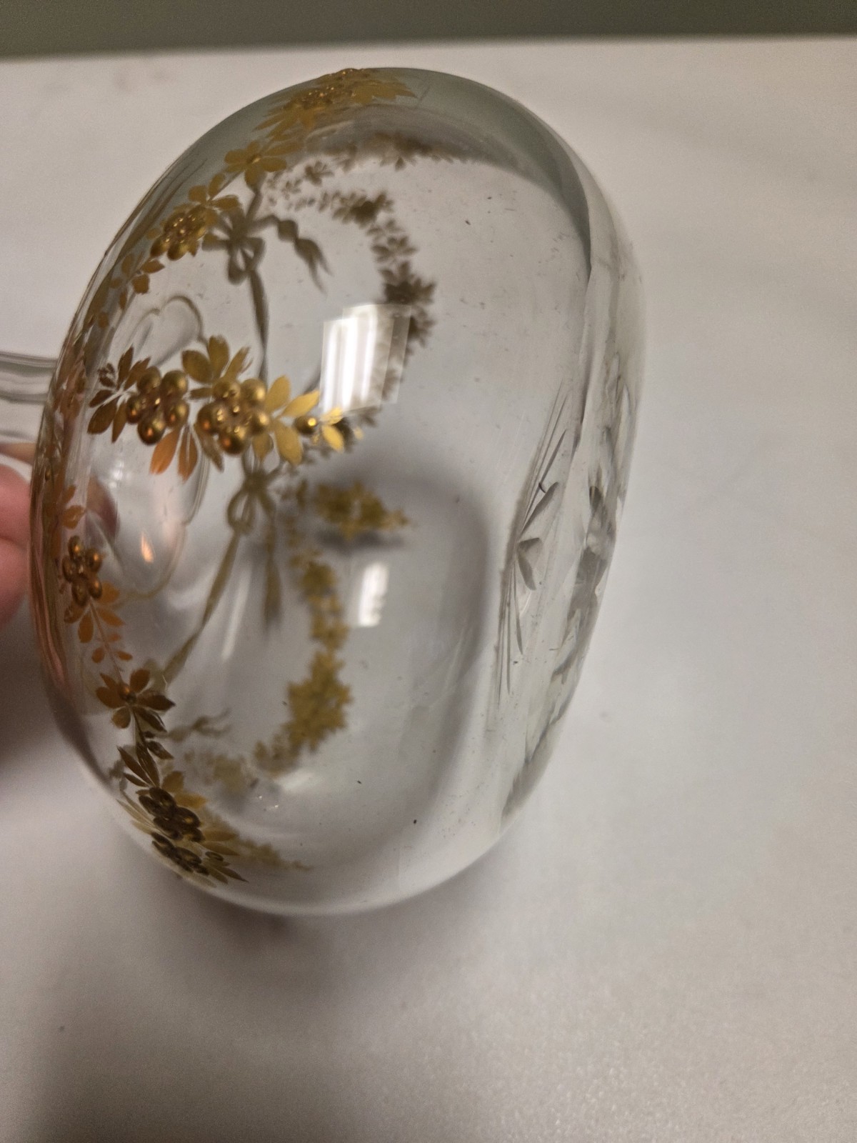 MOSER BOHEMIAN CRYSTAL DECANTER