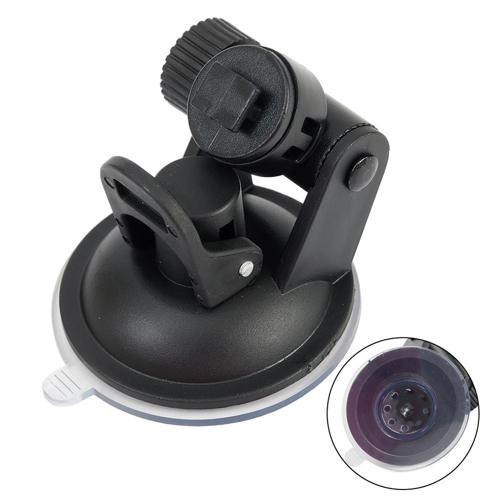 Black Car Mount Suction Cup Dash Cam Replace For Yi Dash-Camera Holder - Useful
