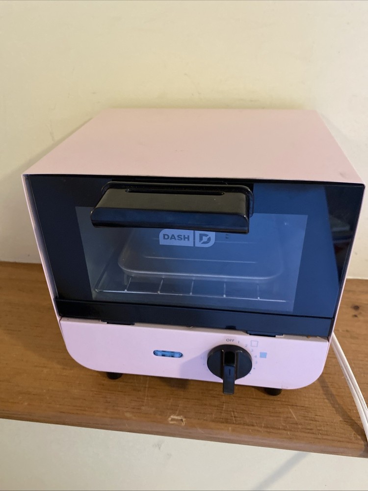Dash Mini Toaster Oven - Pink, Fully Functioning Mod Style EXCELLENT