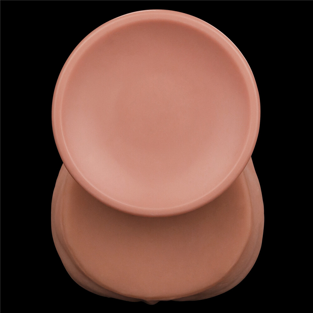 Lovetoy 14" Sliding Skin Dildo Dual Layer Dildo Dong, Realistic Feel, 14 inch