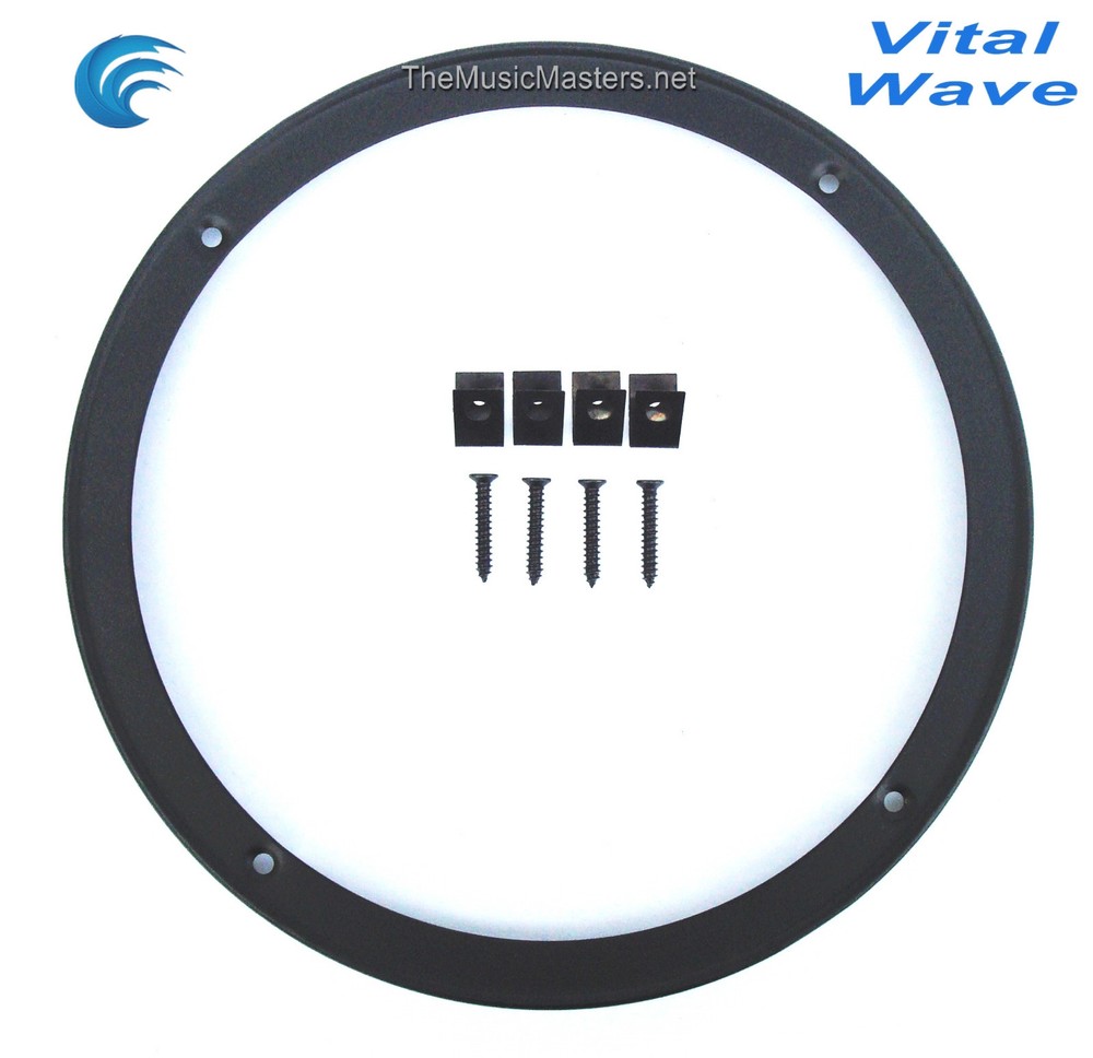 2X 6.5" inch Sub Woofer Clipless Fine Mesh GRILL Speaker Protective Covers VWLTW