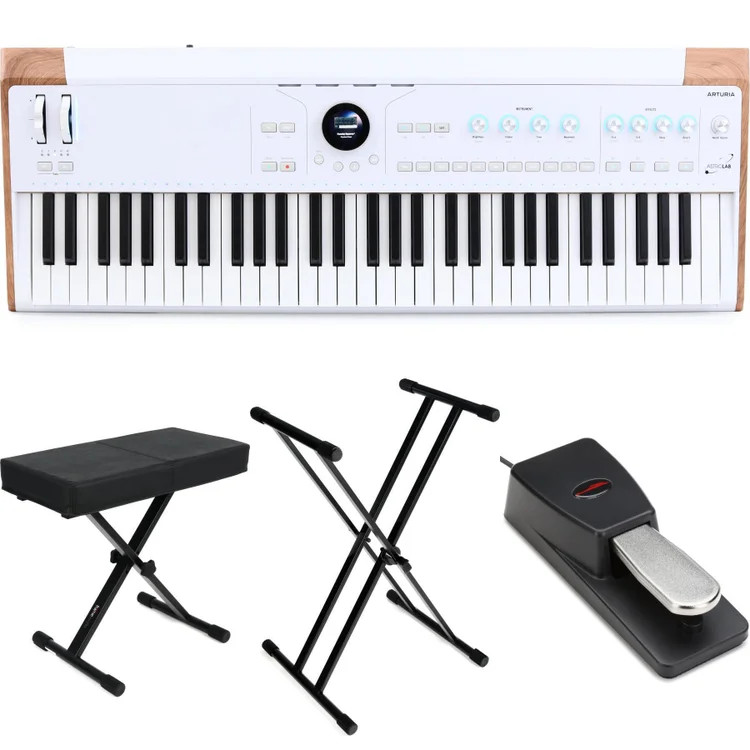 Arturia AstroLab 61-key Stage Keyboard Essentials Bundle