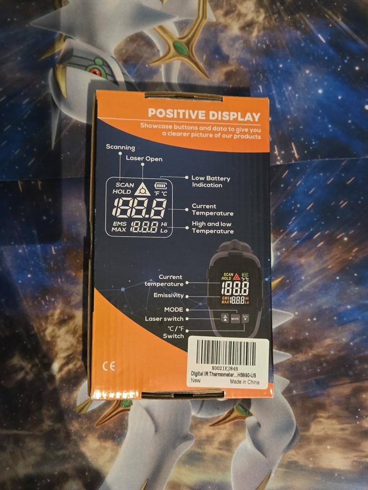 Infrared Thermometer SOVARCATE Digital IR Laser Thermometer Temperature Gun
