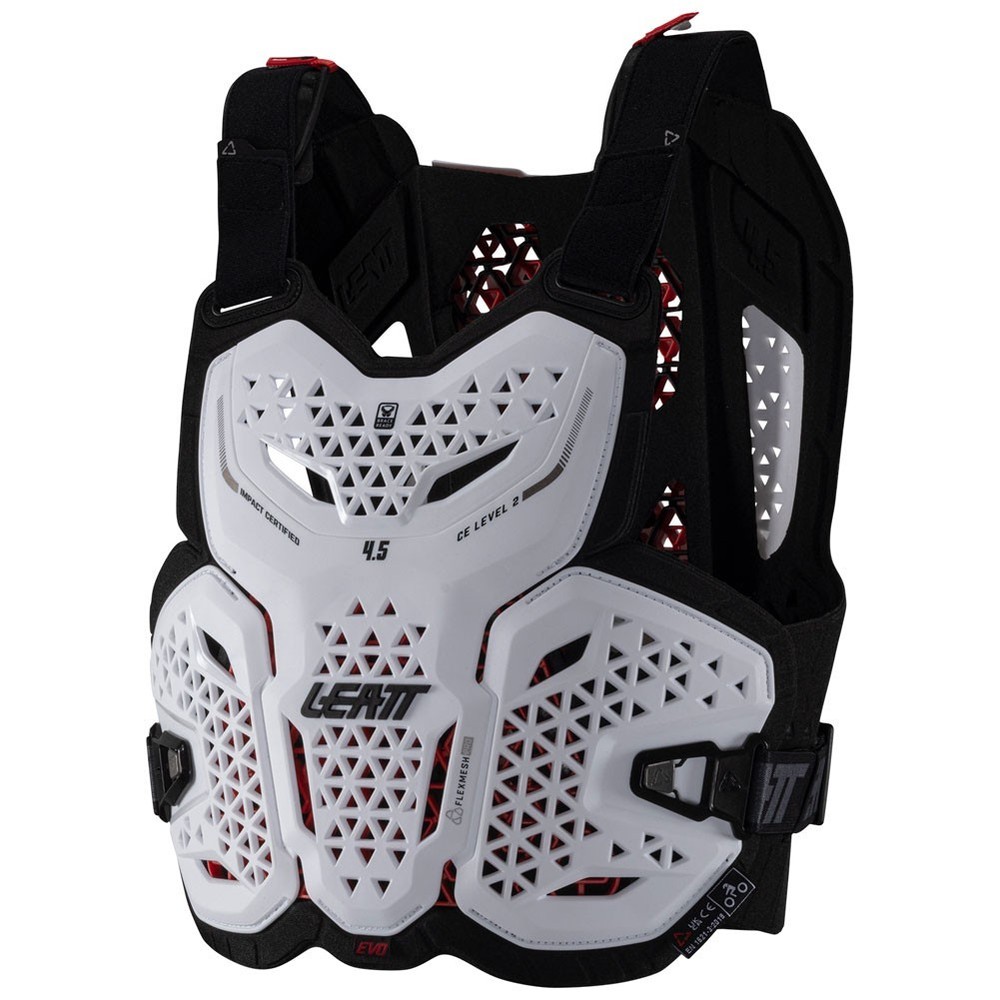 Leatt 4.5 Evo Chest Protector Small/Medium White