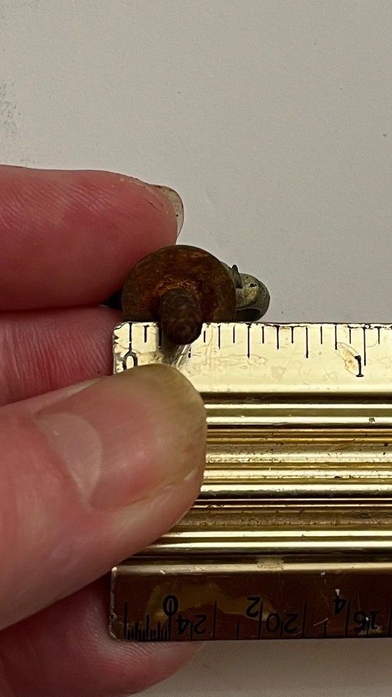 (8) - 18th Queen Ann, William & Mary, Chippend Pulls / Knobs - untouched surf