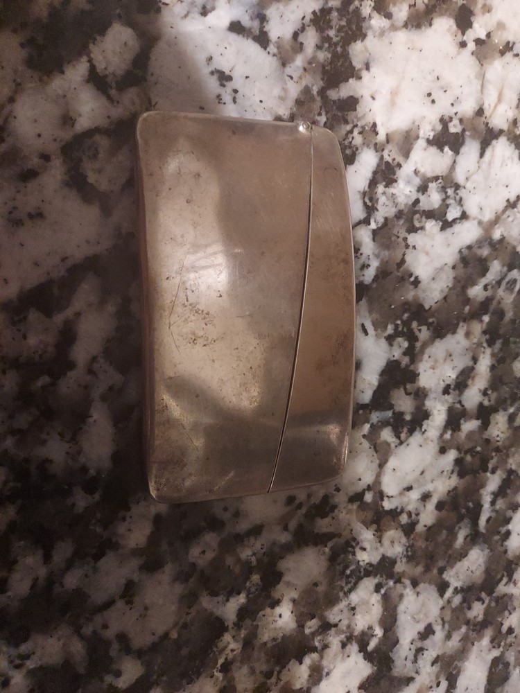 Sterling Silver Walker & Hall  Calling Card Case 44 Grams