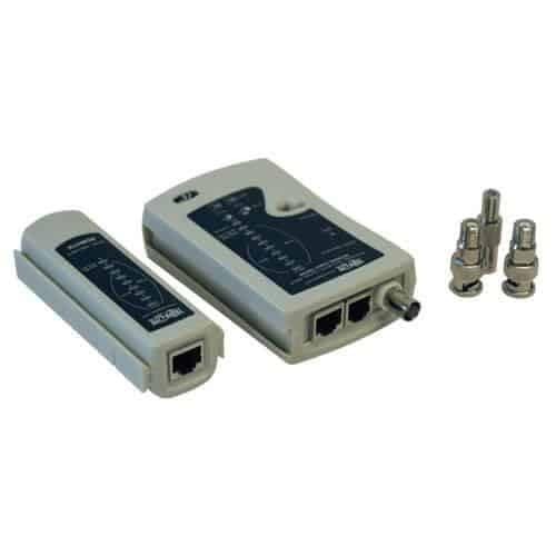 Network Cable Continuity Tester for Cat5 Cat6 Phone Coax Cable Assemblies