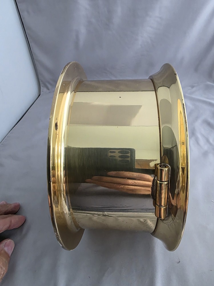 Ships Bell Clock Boston With A Key
