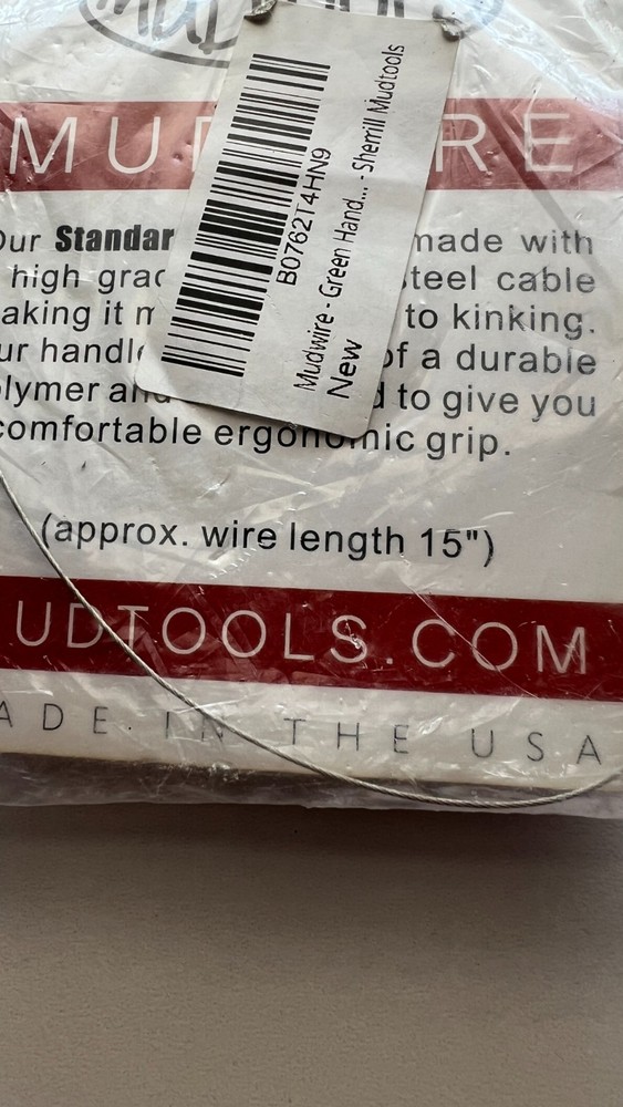 Pottery Wire Tool, Clay Cutting Wire, Green Handle