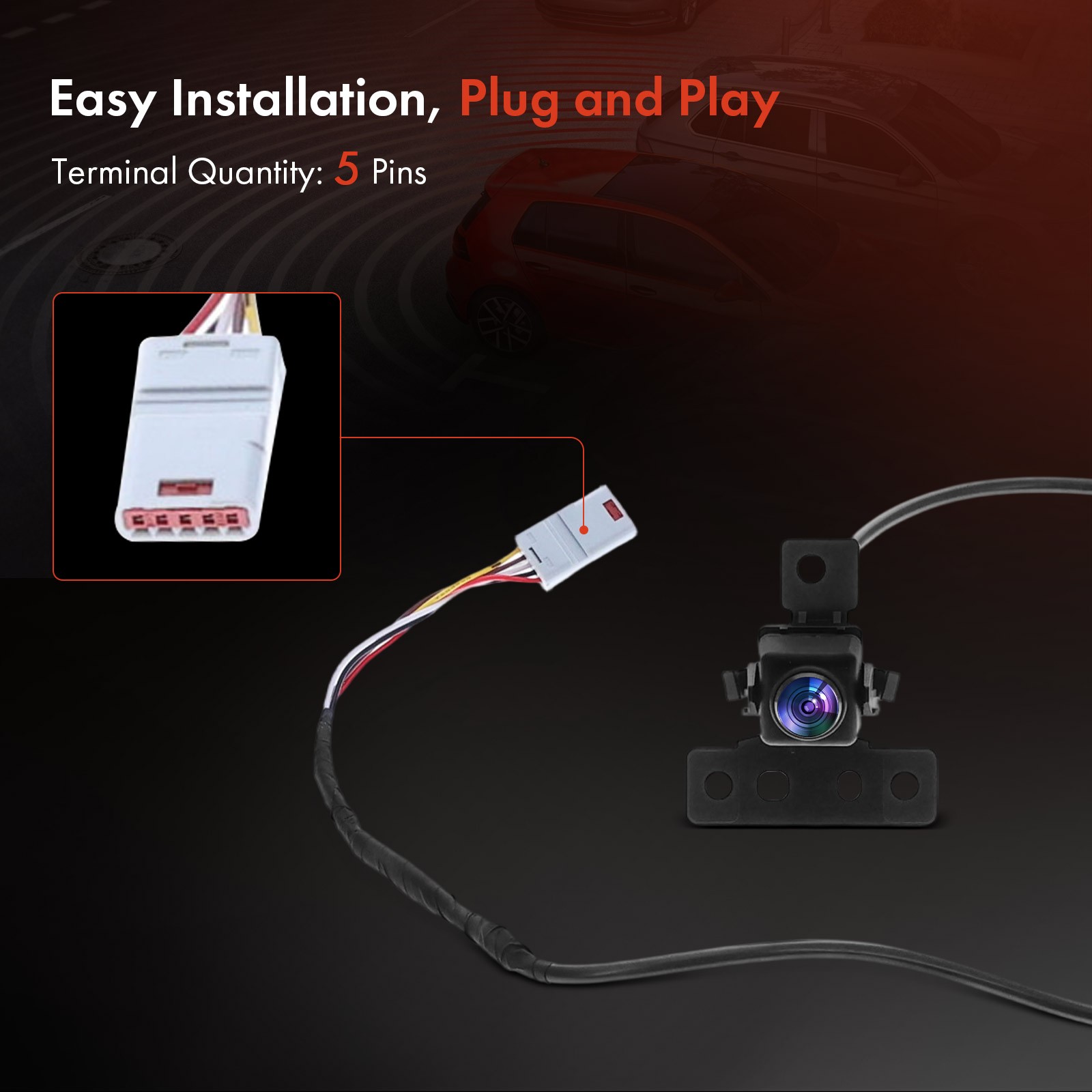 Rear View Back Up Park Assist Surround View Camera for GMC Acadia 2017 2018 2019