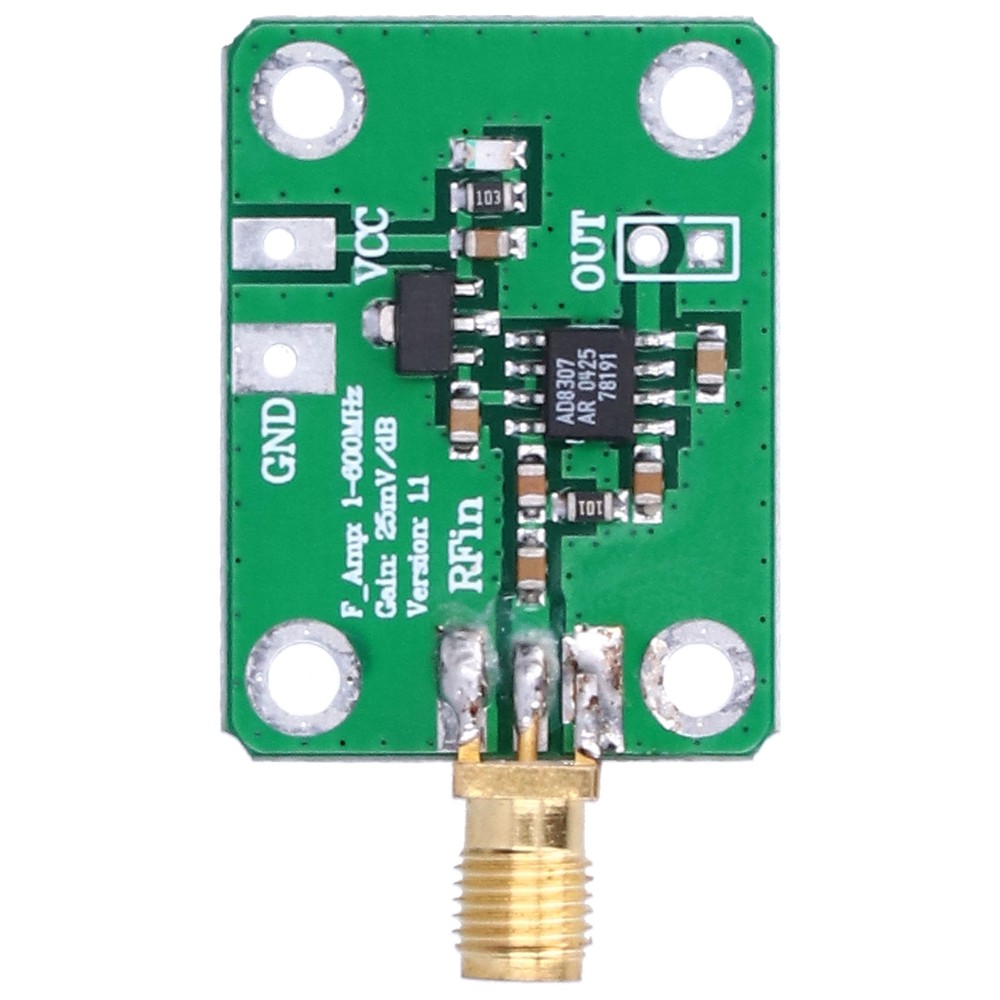AD8307 Detector Module RF Power Meter Logarithmic Detection Components
