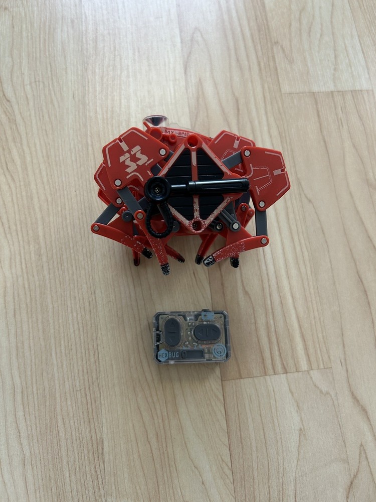 HEXBUG BATTLE GROUND COMBAT TARANTULA TOY ORANGE