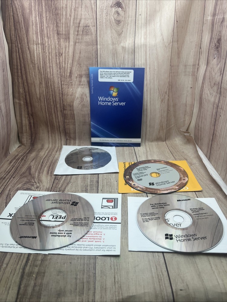 Windows Home Server 2007 OEM Software DVD with Product Key