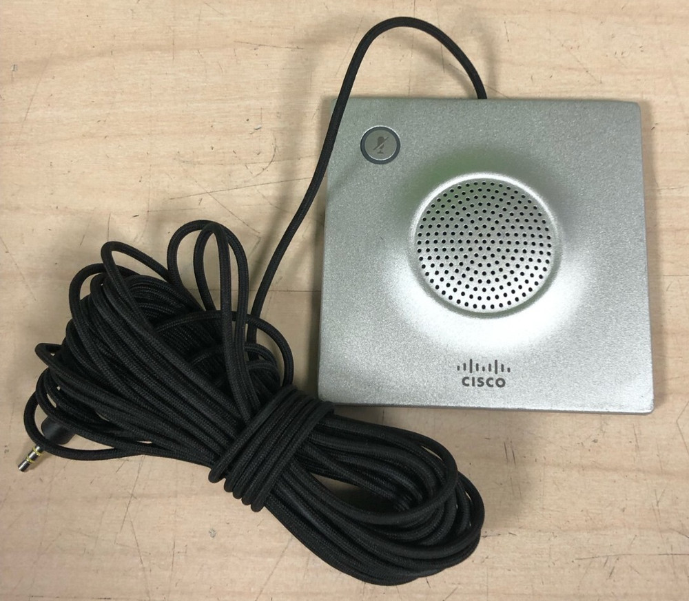 Cisco TTC8-10 Webex Quad Camera & TTC5-09 Touch Panel W/Table Microphone 20
