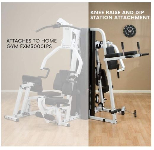 Body-Solid VKR30 Vertical Knee Raise and Dip Station Attachment