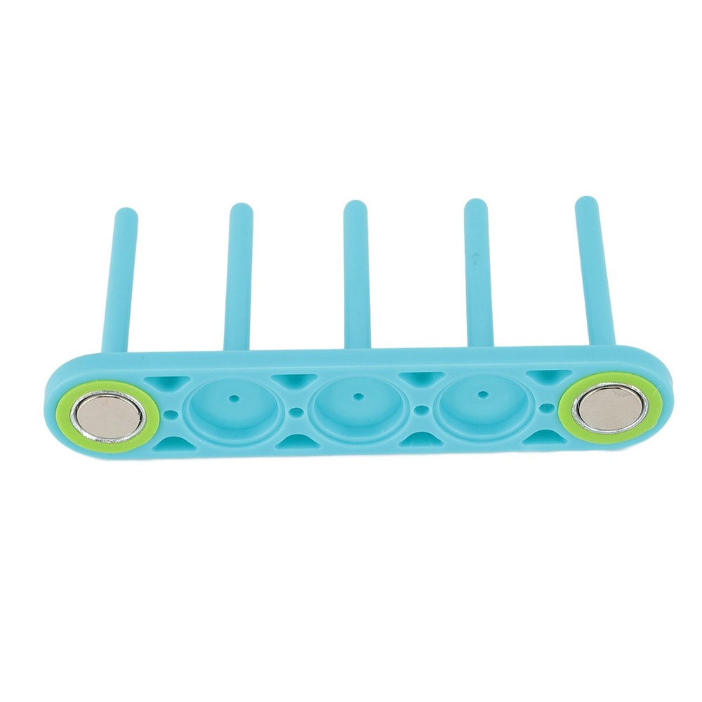 5 Column Magnetic Bobbin Holder Plastic Thread Bobbin Organizer Storage Rack