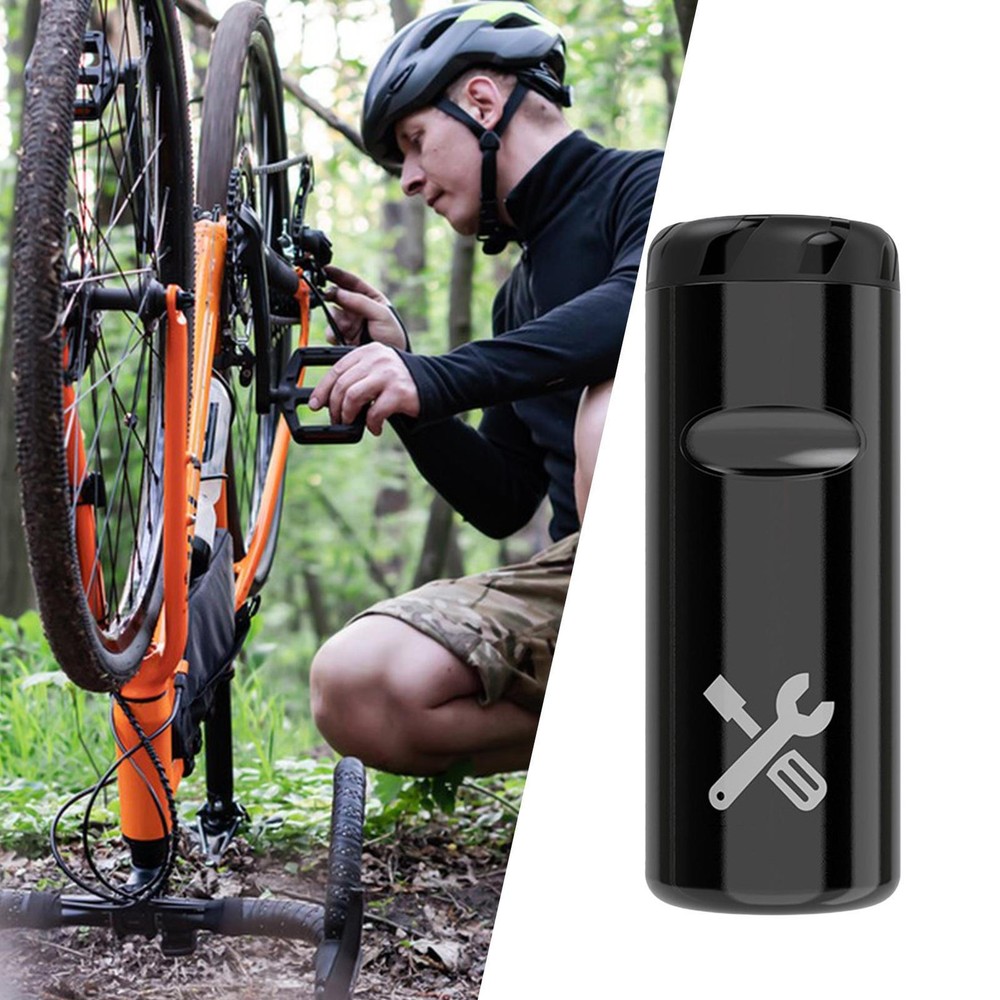 Cycling Tool Bottle Waterproof Storage Bottle Bike Tools Container Space Saving