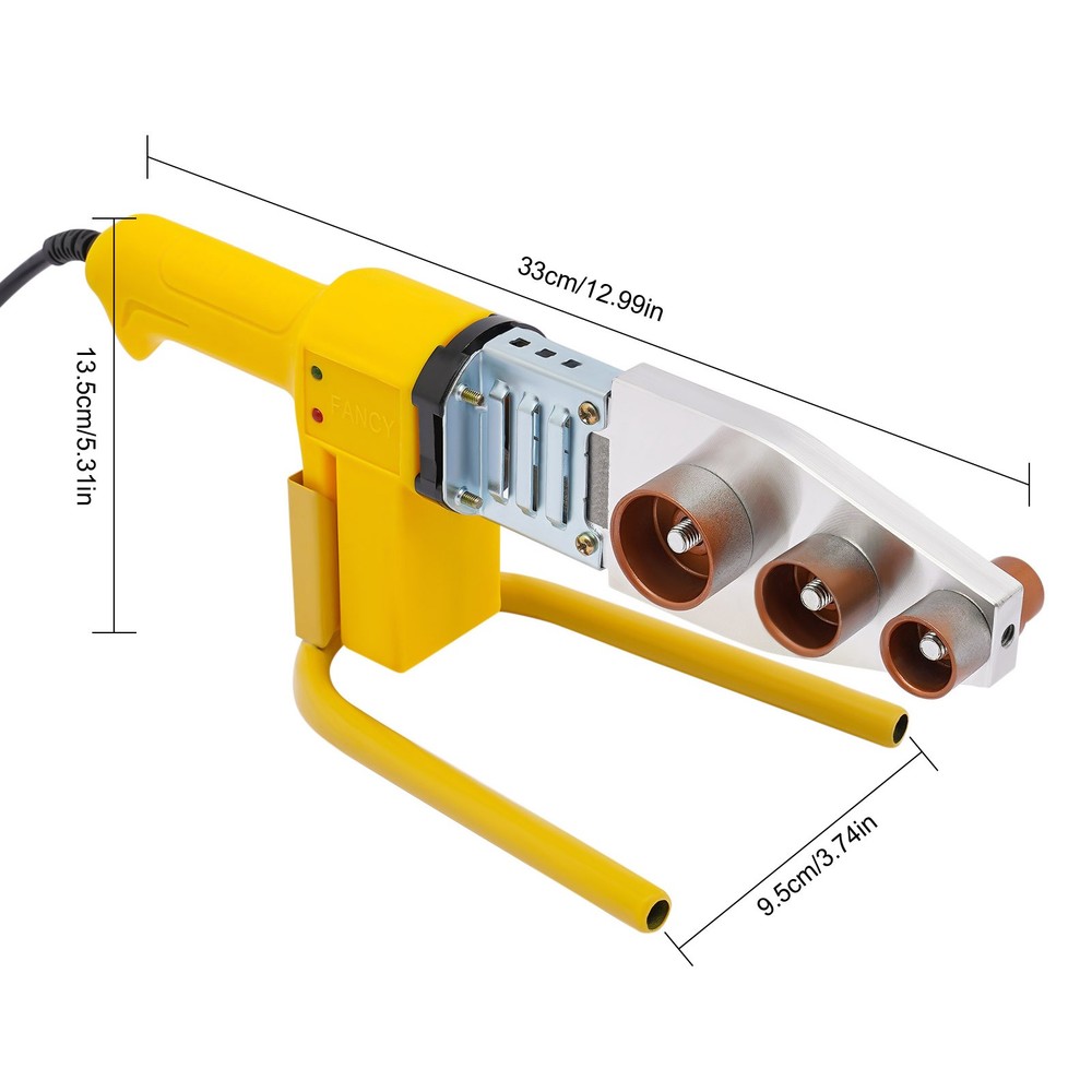 Constant Temperature Hot Melt Machine Plastic Welder PPR Pipe Welding 800W