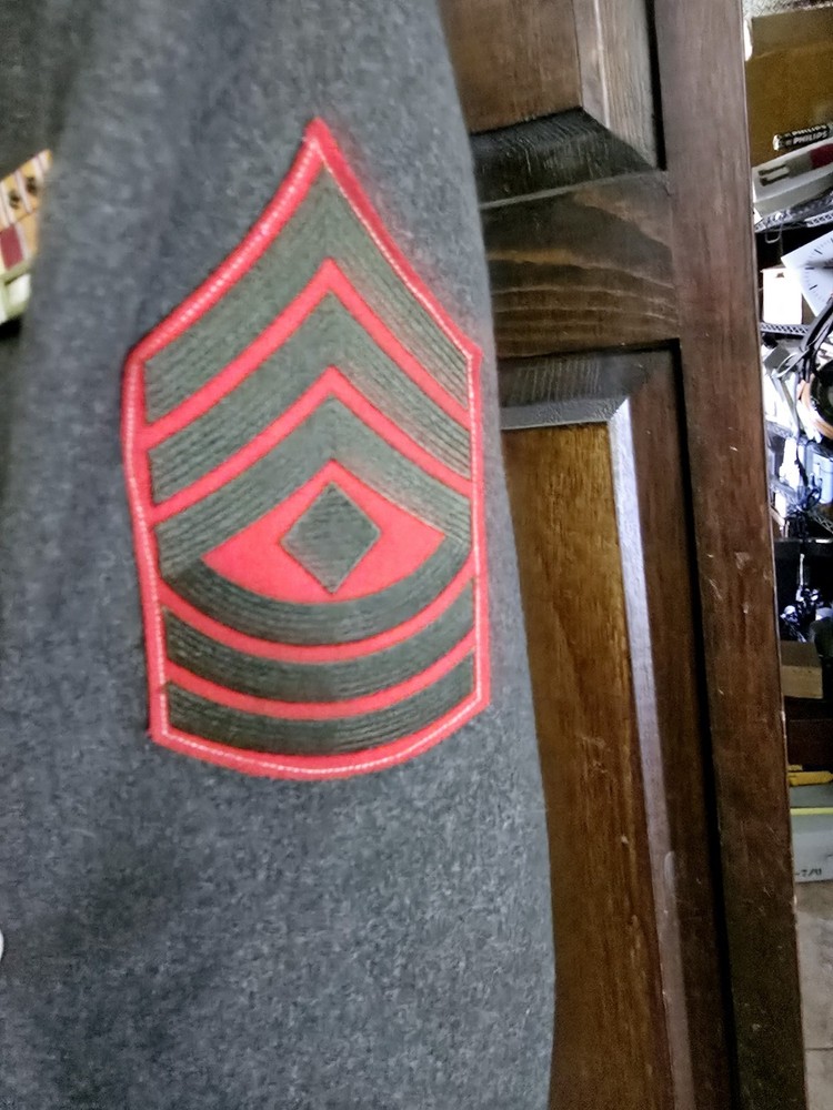 WWIl Marine Corps Sergeants Uniform Jacket Sergeant World War 2 Large