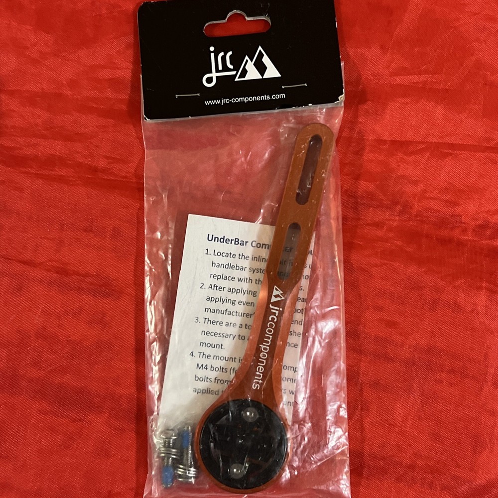 JRC Amplitude Computer Mount (Orange)- Garmin