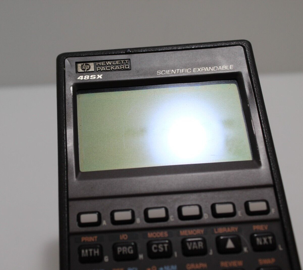 Hewlett Packard 48SX Scientific Expandable - Not Working