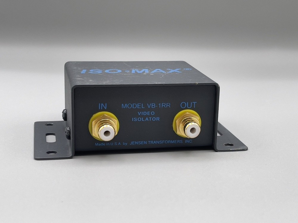 Jensen Transformers ISO-MAX VB-1RR Video Isolator Composite Video