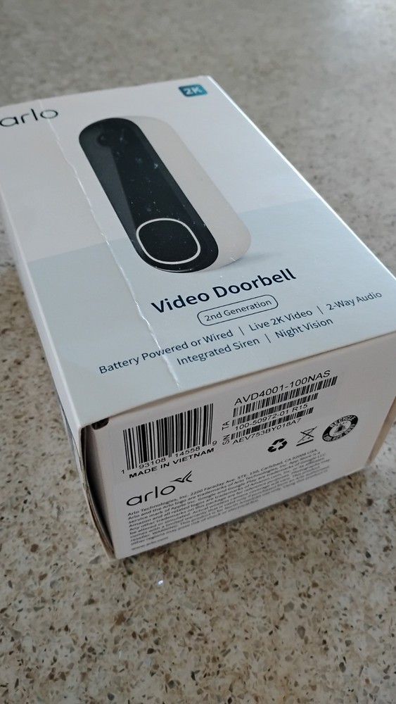 arlo doorbell wireless