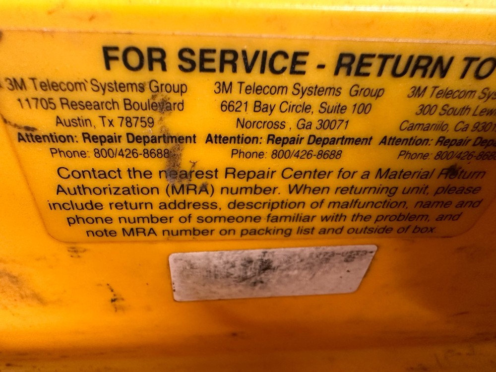 3M Dynatel 2273 Cable Locator Transmitter Unit ONLY AS-IS