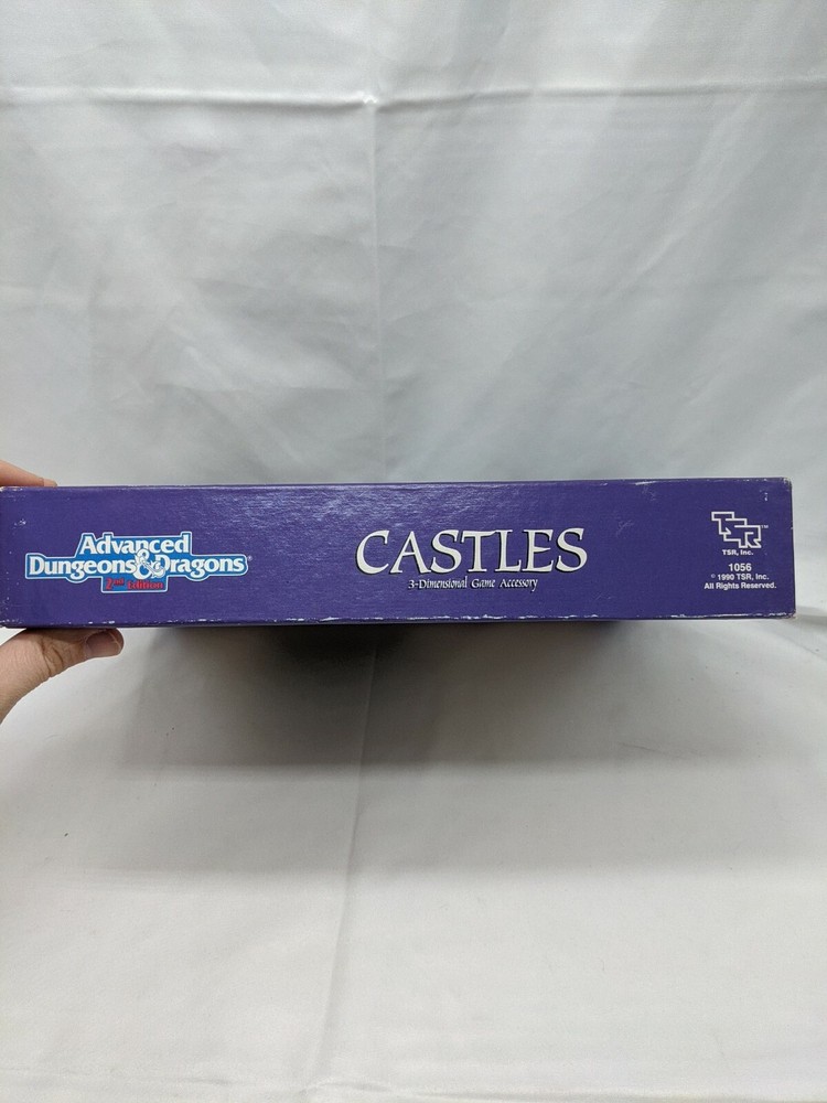 **EMPTY BOX ONLY** Advanced Dungeon And Dragons Castles 2nd Edition TSR 1990