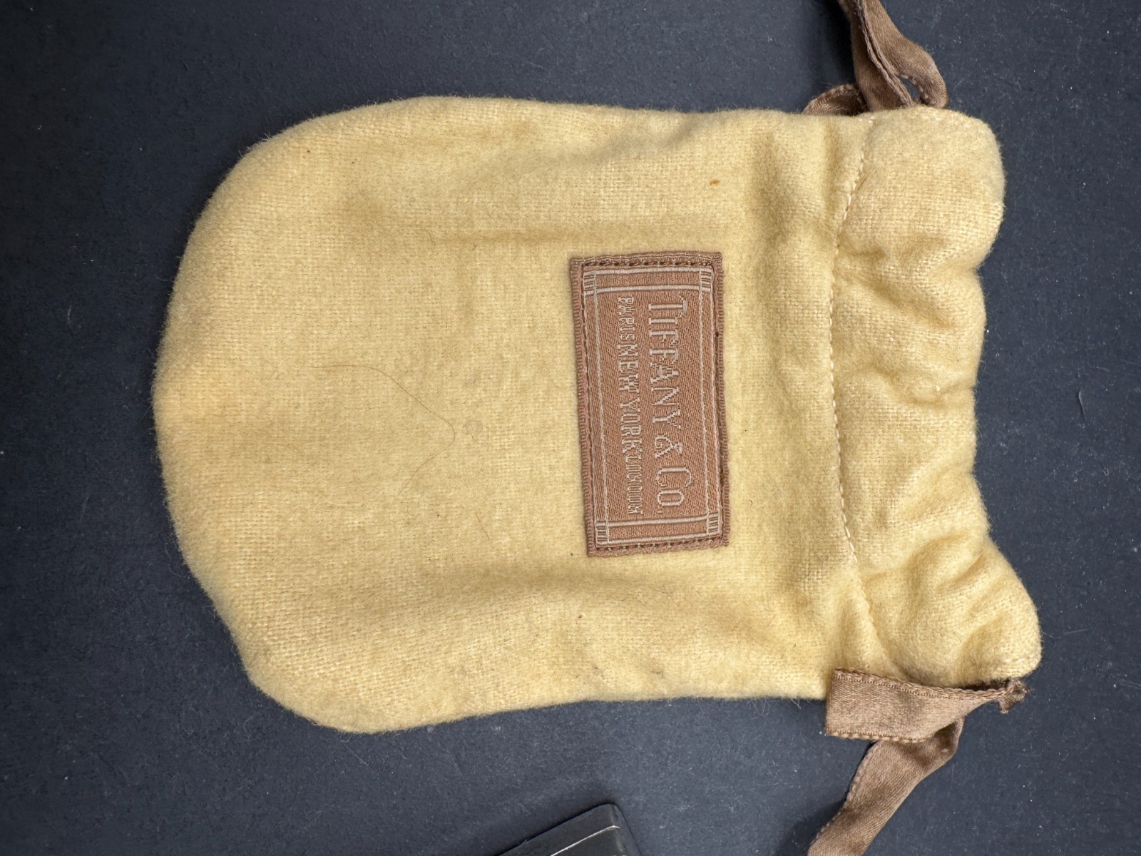 Vintage Tiffany & Co. Sterling Silver 925 Cigarette Case W/ Monogram 2.92"x2.23"