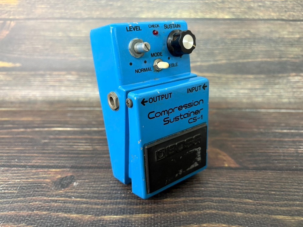 BOSS CS-1 Compression Sustainer Tested Made in Japan