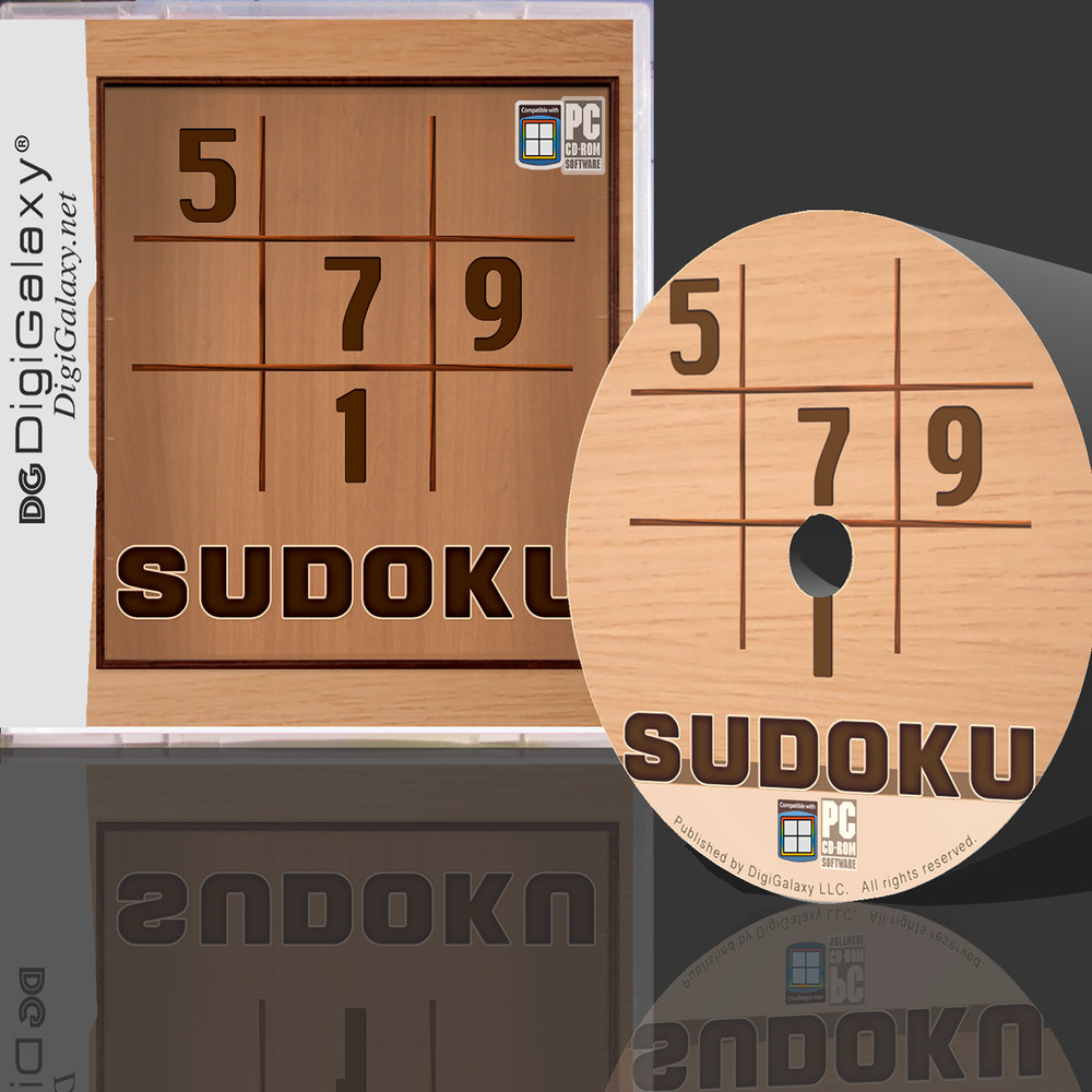 Sudoku Puzzles  (Windows or Mac compatible)