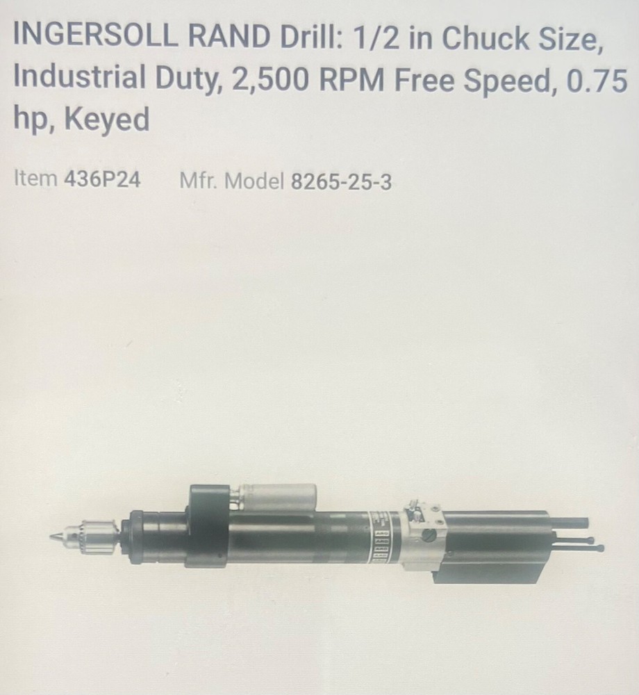 pneumatic angle drill