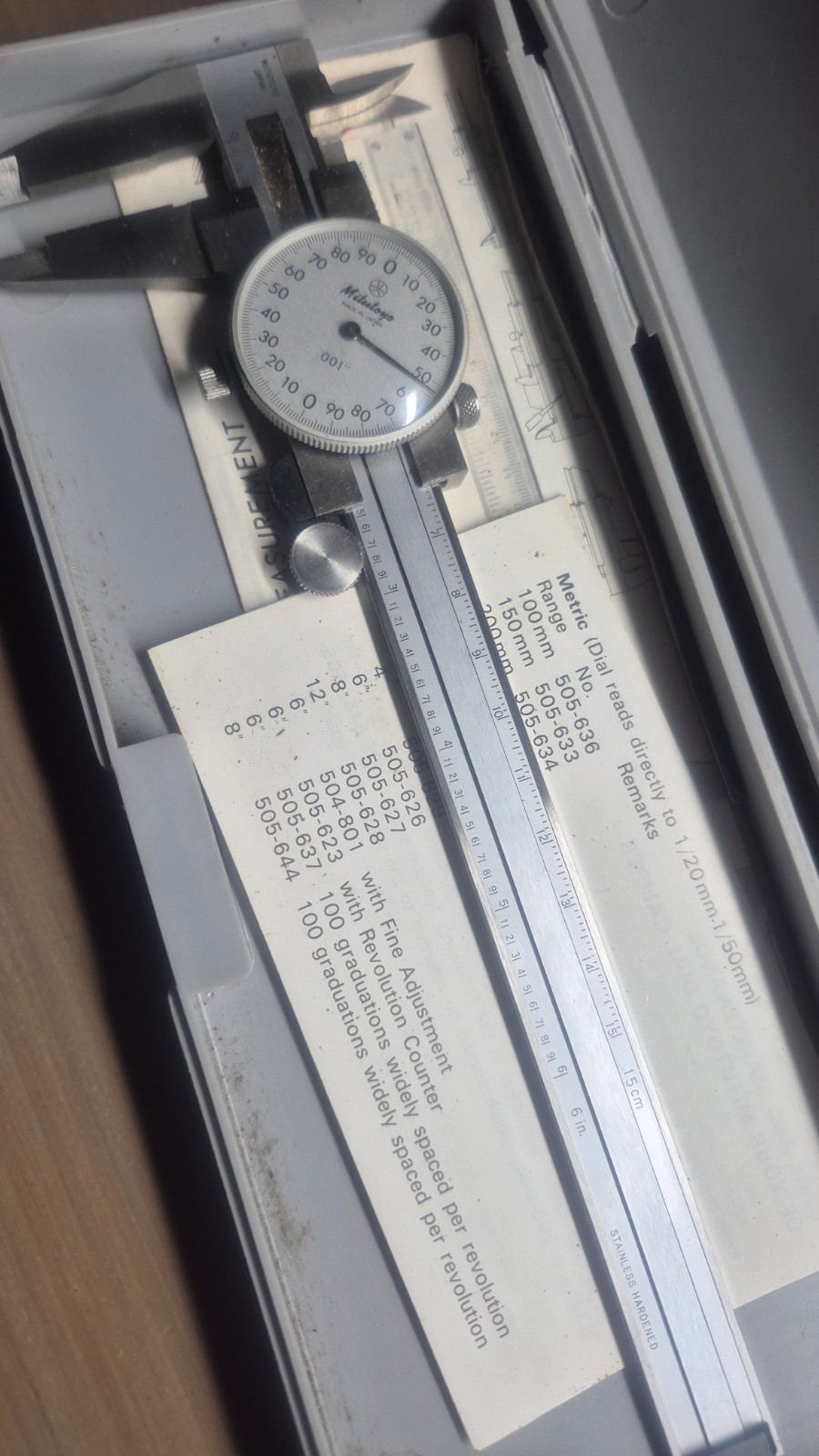 MITUTOYO SD Type Vernier Calipers "QUARDI" 4-WAY MEASUREMENT made in Japan New