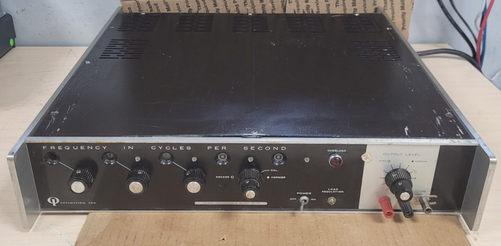 VINTAGE! Optimation Power Oscillator AC 15 HT (UNTESTED)