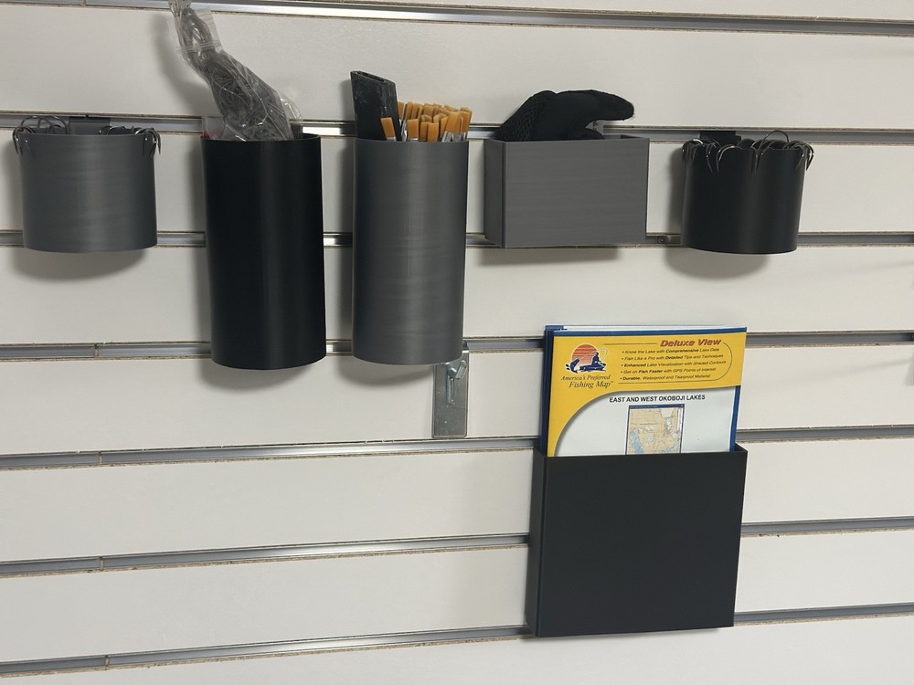 Slatwall Accessory Hangers Small Cup 3pk