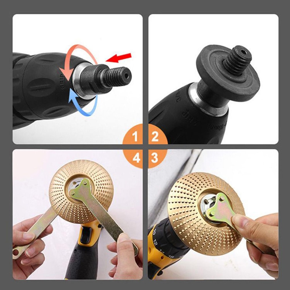 Angle Grinder Adapter For Drill Connecting With Wrench Angle Grinder