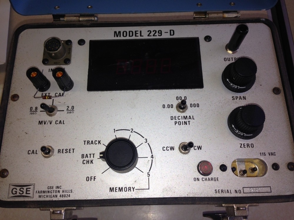 GSE Torque Calibrator 229-D