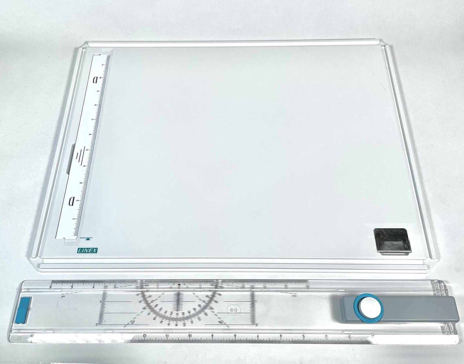 LINEX Portable Drawing Art Board Multi-Function Drafting Scale In Inches DBR3045
