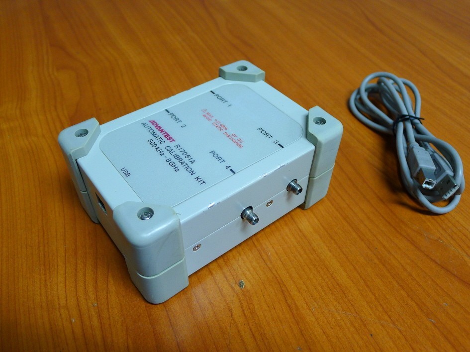 Advantest R17051A Automatic Calibration Kit 300kHz~8GHz for Network Analyzer