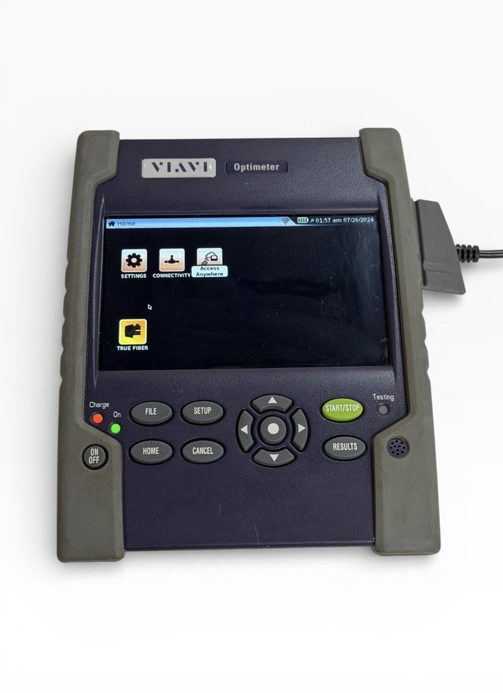 VIAVI Optimeter Fiber Optic Test Set EOFT-PONATT With Charger