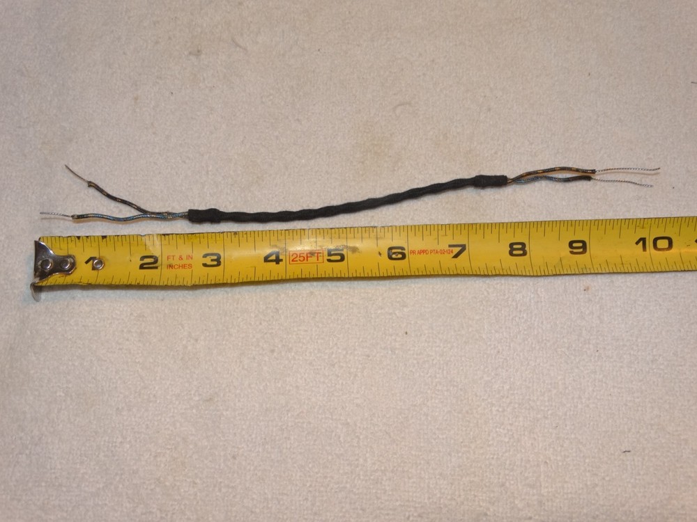 20 pcs 10" Vintage Cloth Solid Core Wire *Tube - Amplifier*(2 Available)