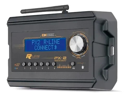 Expert Px-2 Connect Bluetooth Digital Audio Processor Banda Car Equalizer EQ