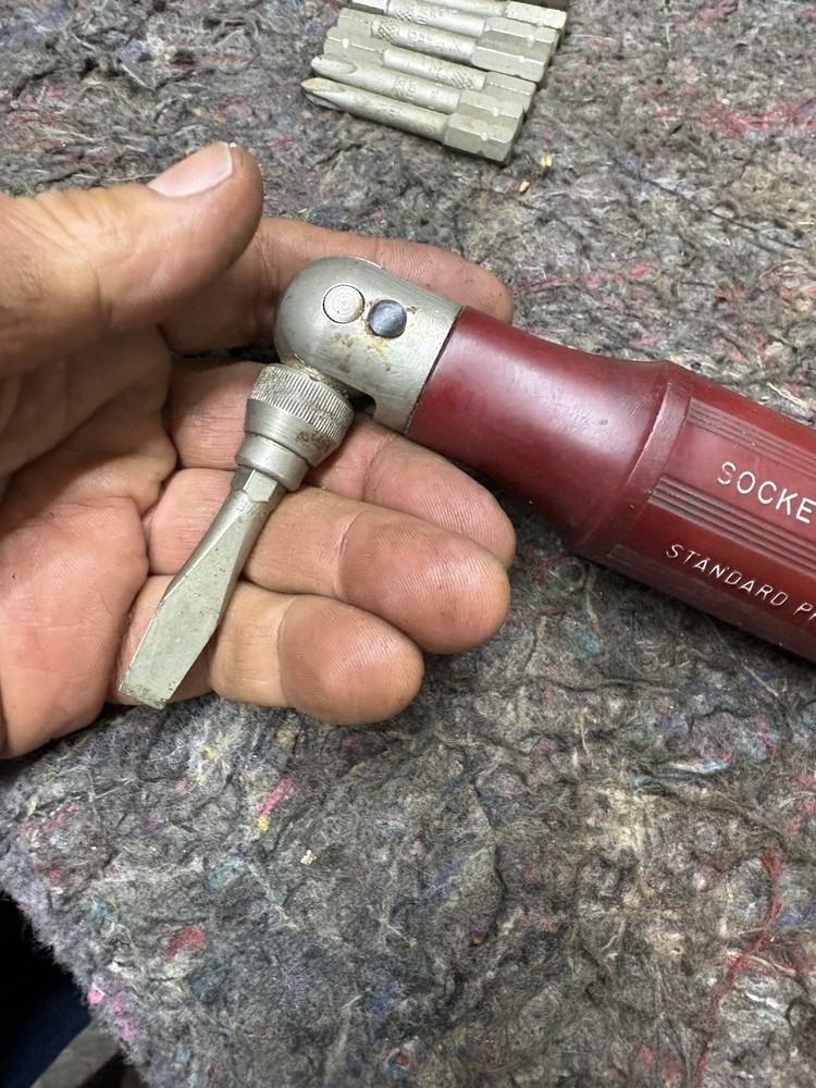 Vintage 1950s Hallowell Multi Tool Screwdriver Allen Driver Torque Tool
