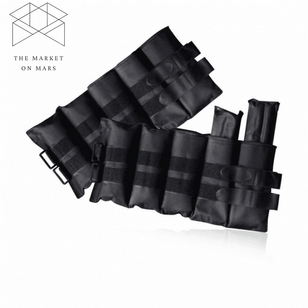 Barbell 20 Lb. Adjustable Ankle Weights, (10Lb X 2)