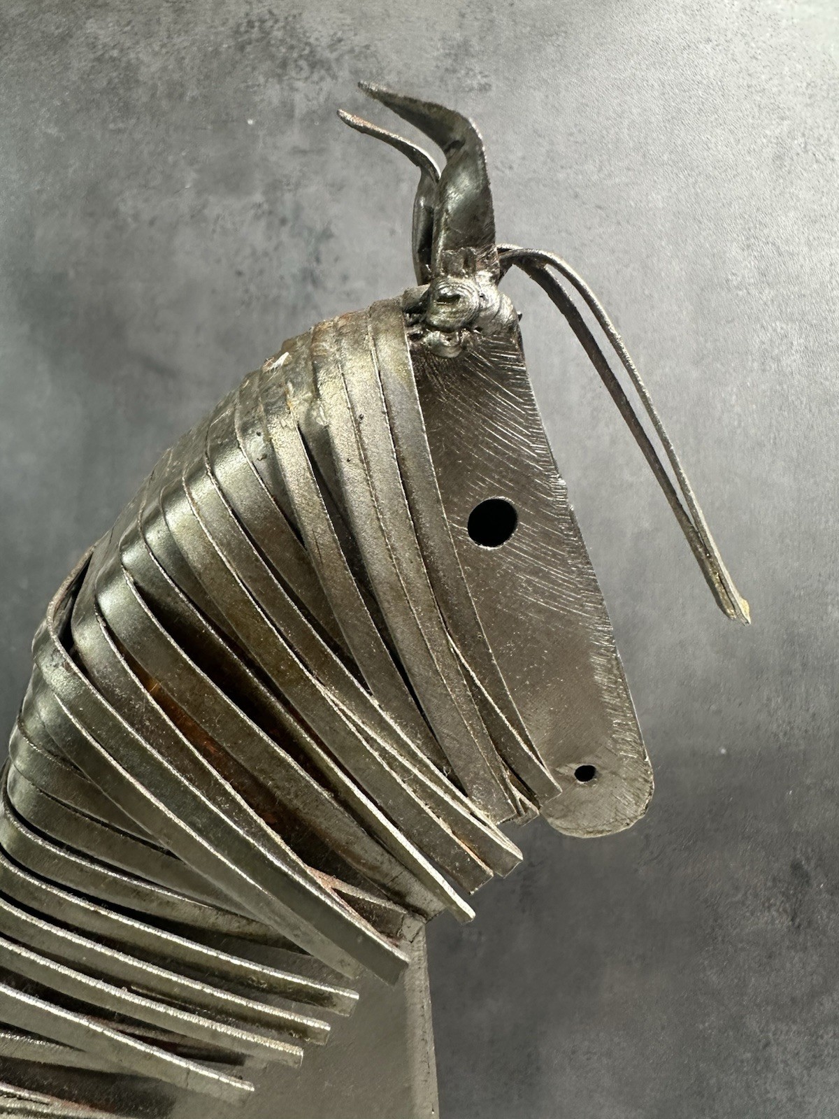 Arte Felguerez Handmade Metal Horse Sculpture Mexican Art Signed Collectible