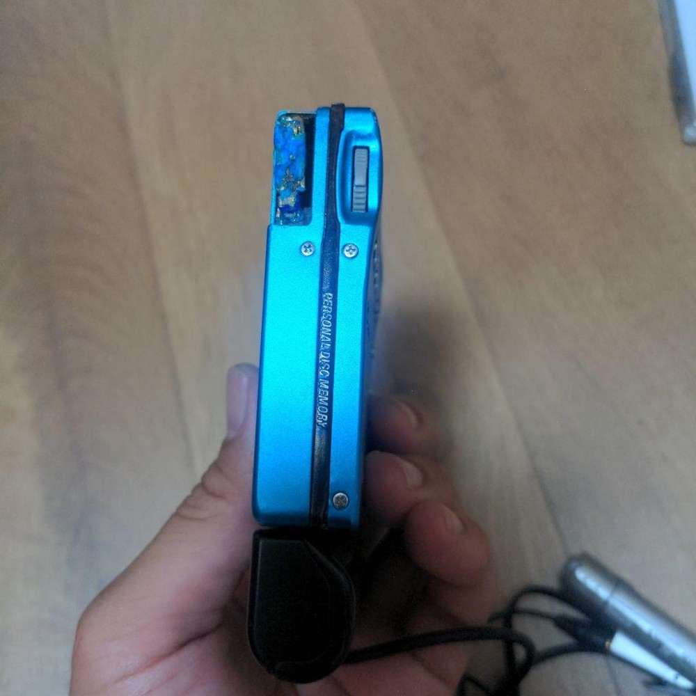 Sony Md Walkman Mz-R900 Adapter Attached
