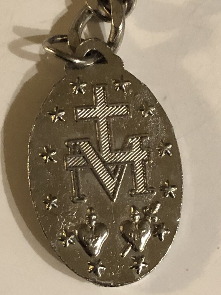 Mary Conceived Without Sin Keychain Religious J1