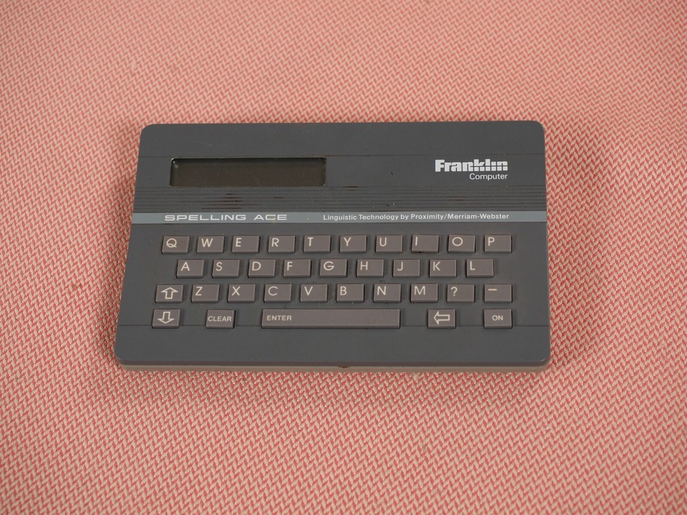 Franklin Computer Spelling Ace SA-98 Electronic Spell Checker 1987