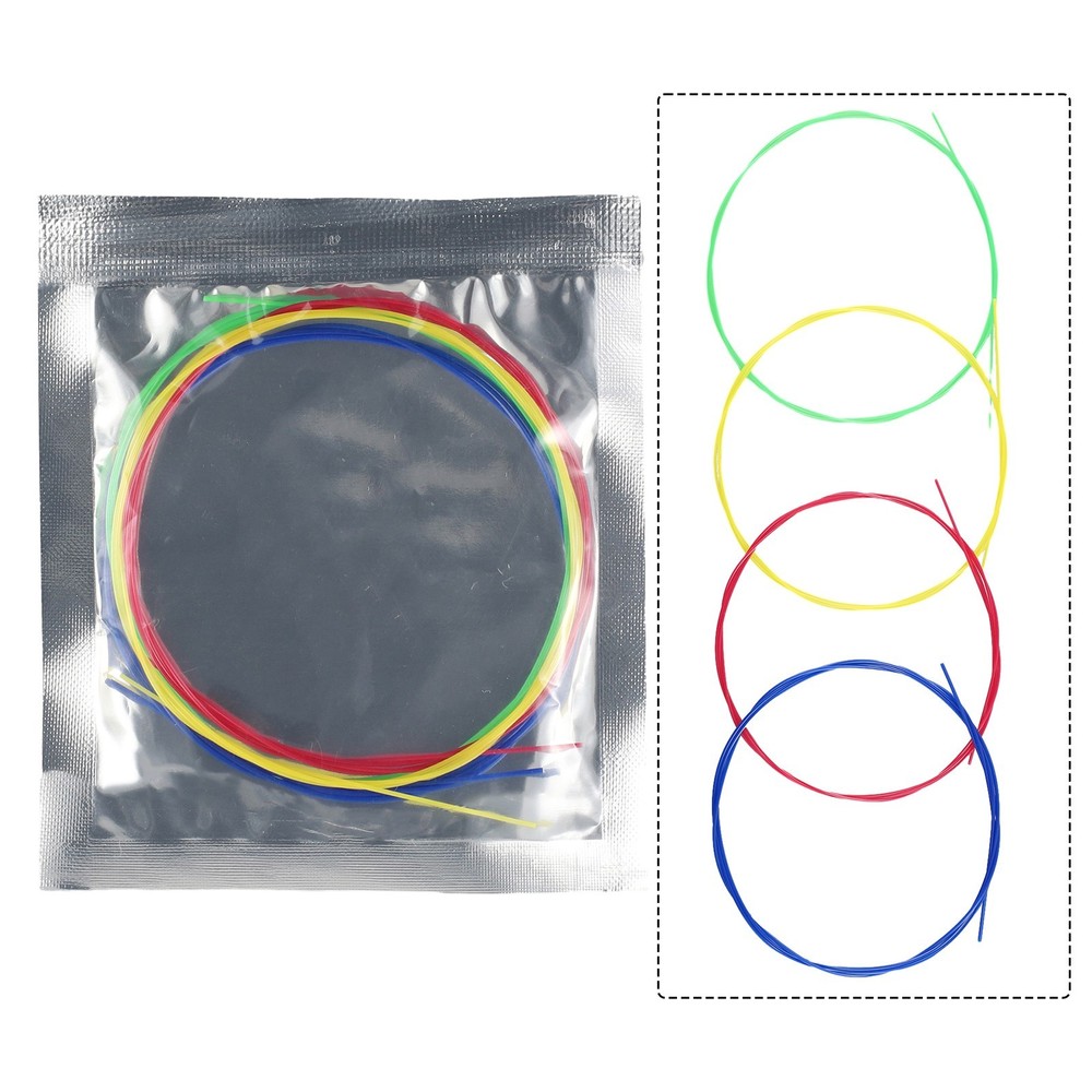 Ukulele Strings Set Nylon String Colourful Ukulele Replacement Accessories